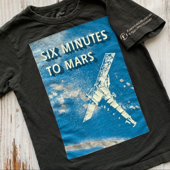 J.Crew "Six Minutes To Mars" Shirt 10y - Picture 2 of 4